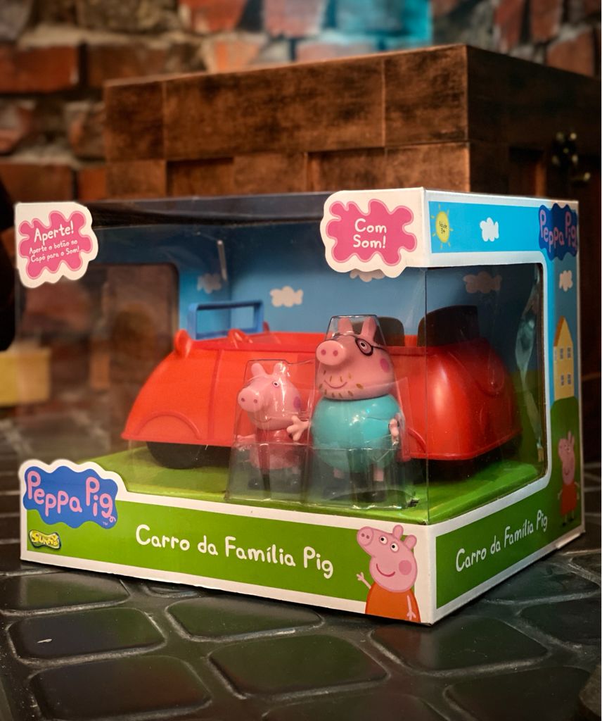 Carro Da Família Pig: Peppa Pig Com Som - Sunny