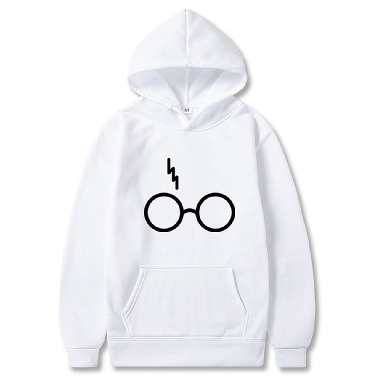 Casaco Moletom Óculos Harry Potter (Branco) - MKP