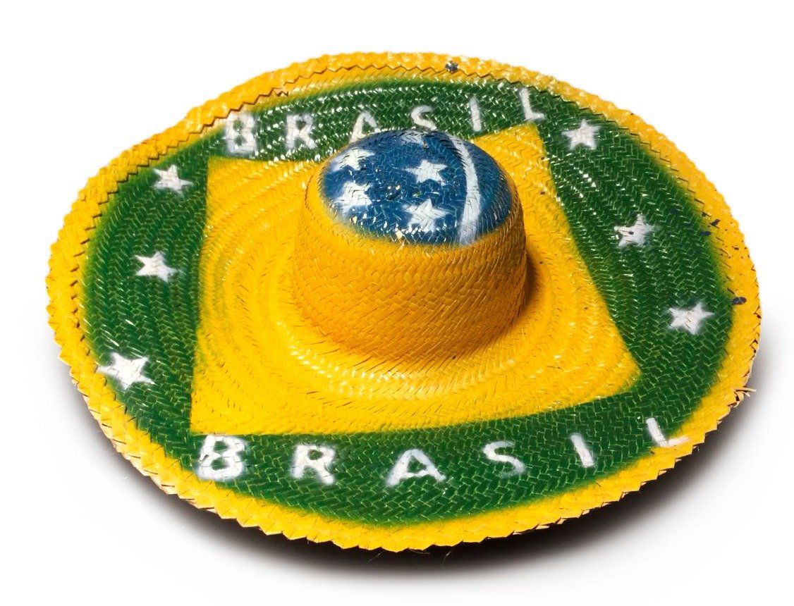 Chapéu Mexicano Bandeira do Brasil: Copa Do Mundo Rússia 2018