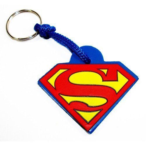 Chaveiro de Borracha Logo Superman