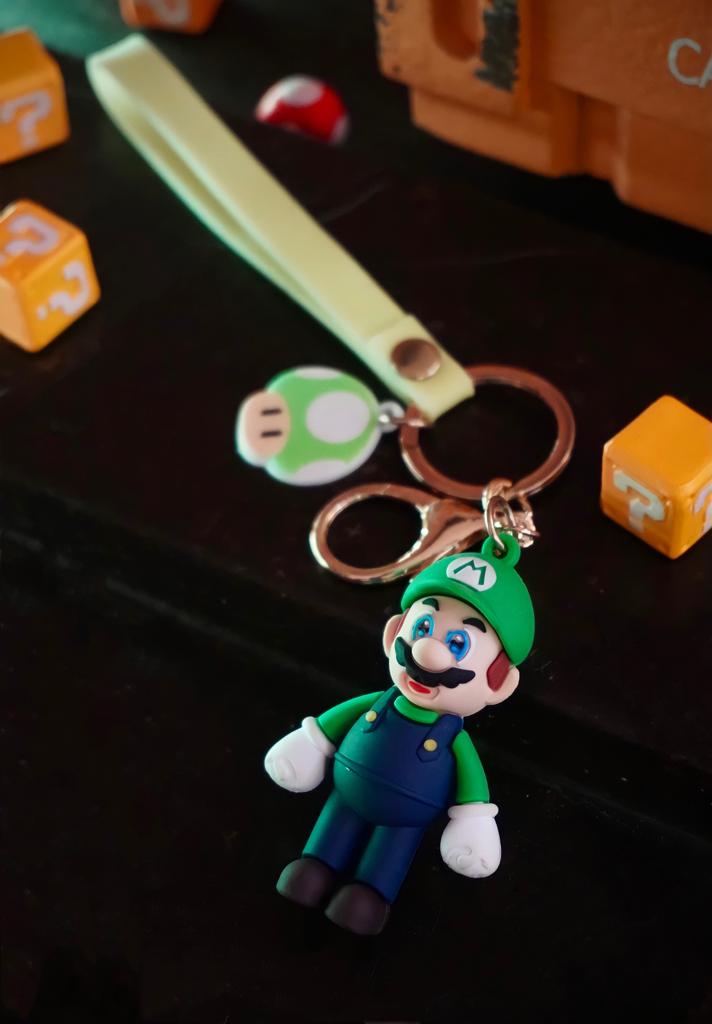 Chaveiro Mario de Luigi: Super Mario Bros.