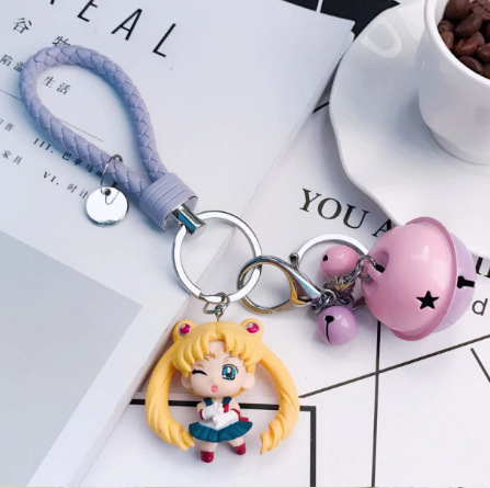 Chaveiro Sailor Moon (Azul e Lilas) Sailor Moon Crystal - MKP