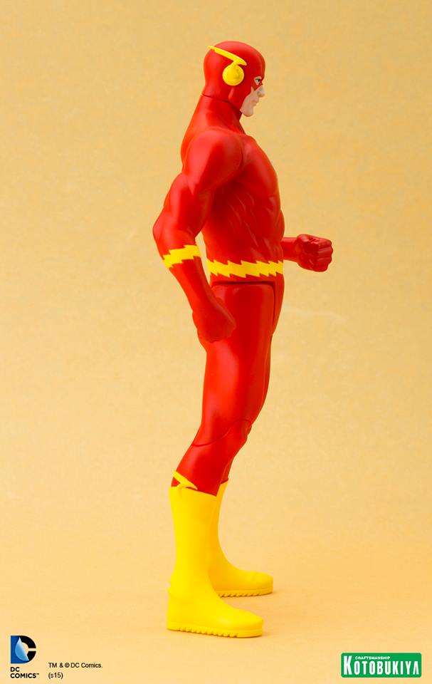Estátua Flash Clássico: Super Powers ArtFX+Statue Escala 1/10 - Kotobukiya - CD