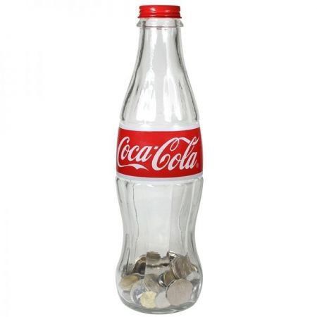 Cofre Coca Cola Garrafa Contour 3D Pequeno