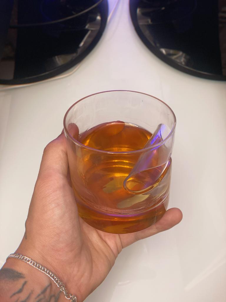 Copo Uísque Whisky Porta Charuto - 380ml
