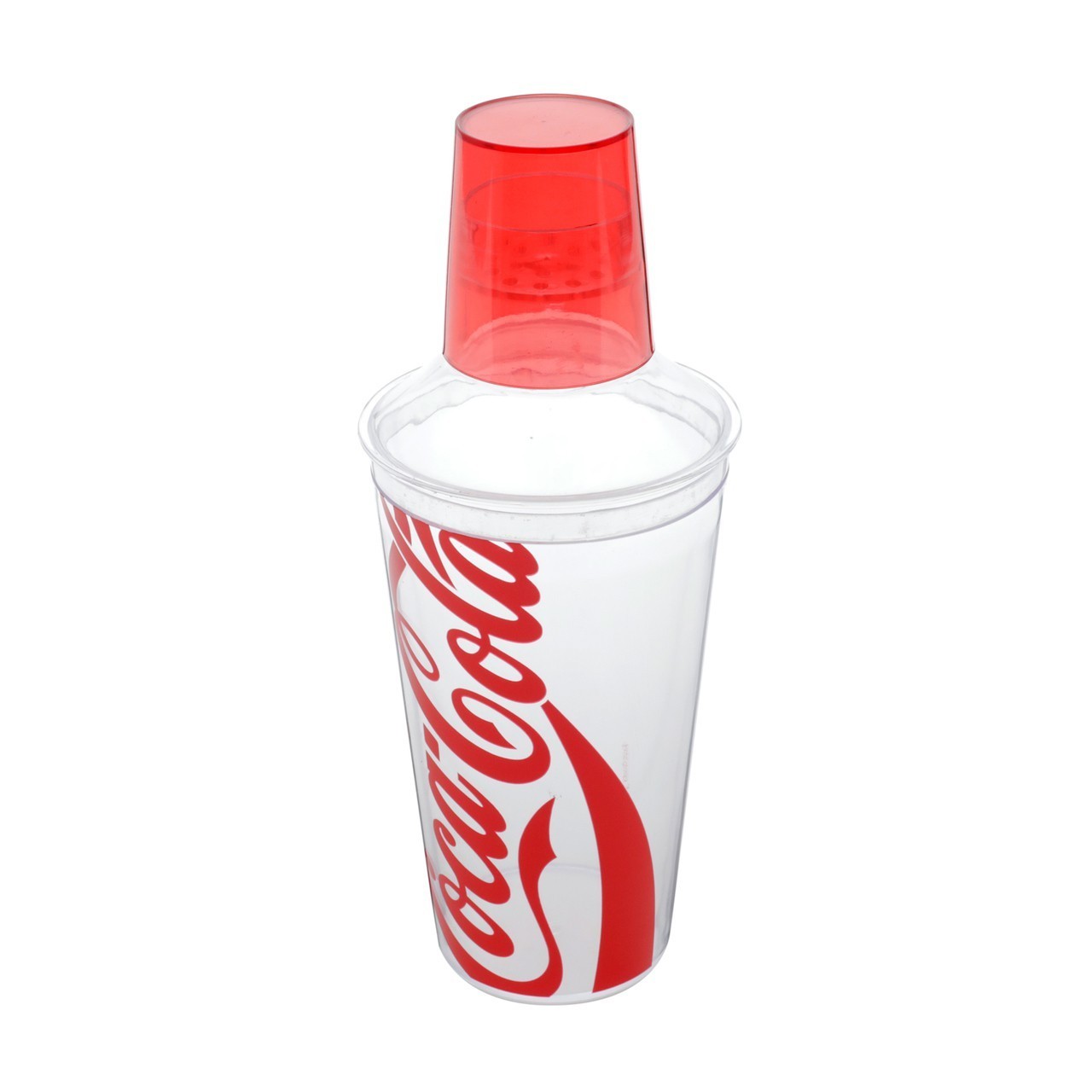 Coqueteleira de Plastico: Coca-Cola logo Transparente - Urban