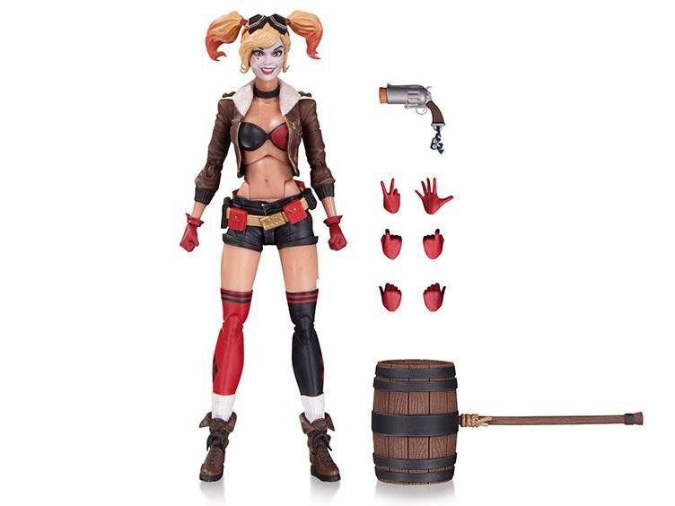 Boneco Harley Quinn Bombshells (By Ant Lucia) - DC Collectibles