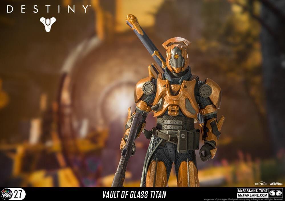 Boneco Vault Of Glass Titan: Destiny Color Top Series - Mcfarlane Toys