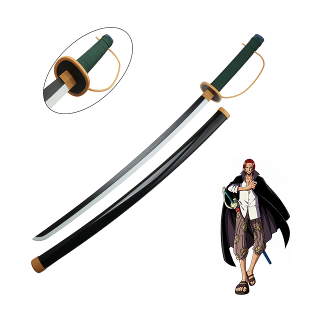 Espada de Madeira Gryphon Yonkou Shank O Ruivo One Piece Cosplay Fantasia - MKP