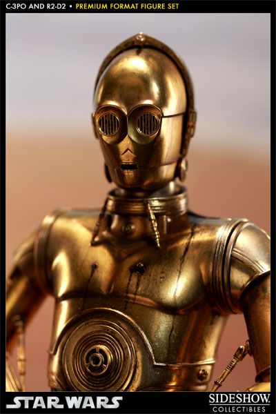 Estátua C-3PO & R2-D2: Star Wars (Premium Format) Escala 1/4 - Sideshow