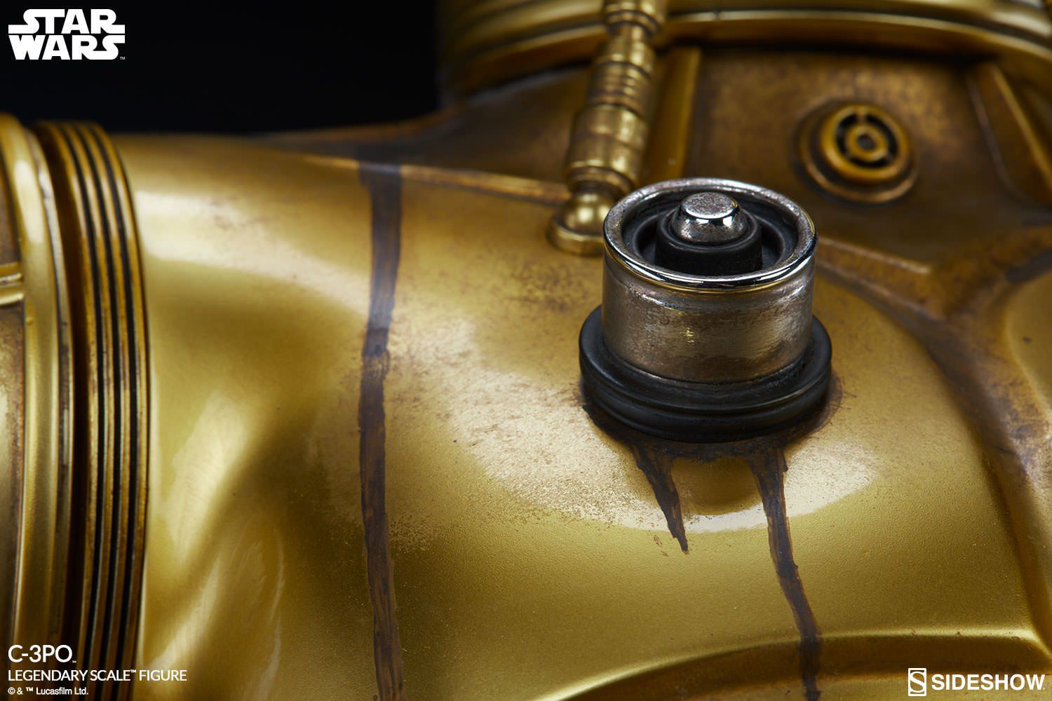 Estátua C-3PO: Star Wars (Legendary Scale) Escala 1/2 - Sideshow - CD