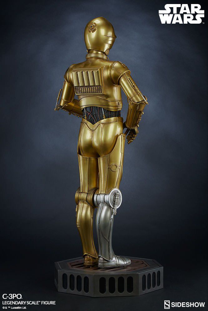 Estátua C-3PO: Star Wars (Legendary Scale) Escala 1/2 - Sideshow - CD