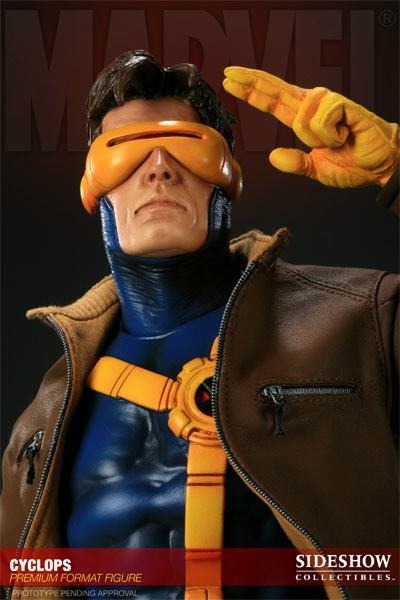 Estátua Scott Summers Ciclope Cyclops X-Men Marvel Comics Escala 1/4 Premium Format -  Sideshow Collectibles