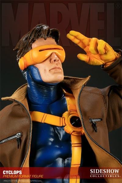Estátua Scott Summers Ciclope Cyclops X-Men Marvel Comics Escala 1/4 Premium Format -  Sideshow Collectibles