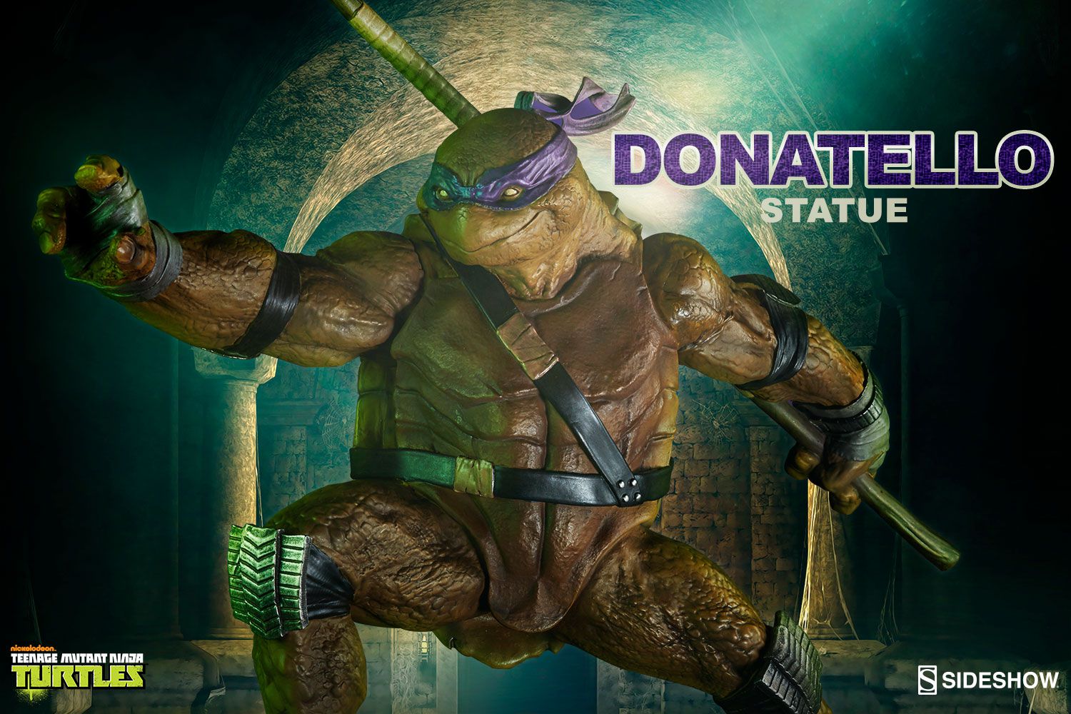 Estátua Donatello: Tartarugas Ninjas (TMNT) (Escala1/6) - Sideshow