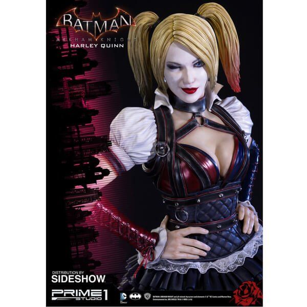 Estátua Harley Quinn: Batman Arkhan Knight (Prime) DC Comics - Sideshow Collectibles - CD