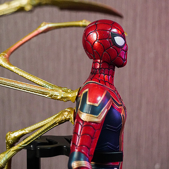 Action Figure Estátua Homem Aranha Spider Man Iron Spider: Vingadores Ultimato Avengers Endgame Escala 1/6 - Empire Toys Estilo Hot Toys