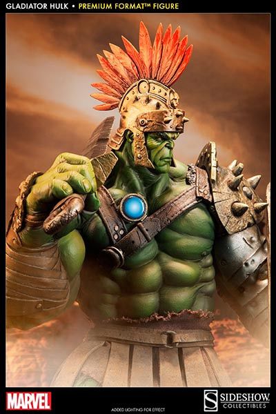 Estátua Hulk Gladiador (Gladiator Hulk): Marvel Collectibles (Premium Format) - Sideshow