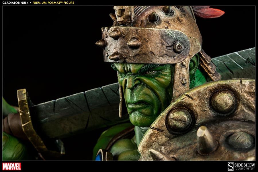 Estátua Hulk Gladiador (Gladiator Hulk): Marvel Collectibles (Premium Format) - Sideshow