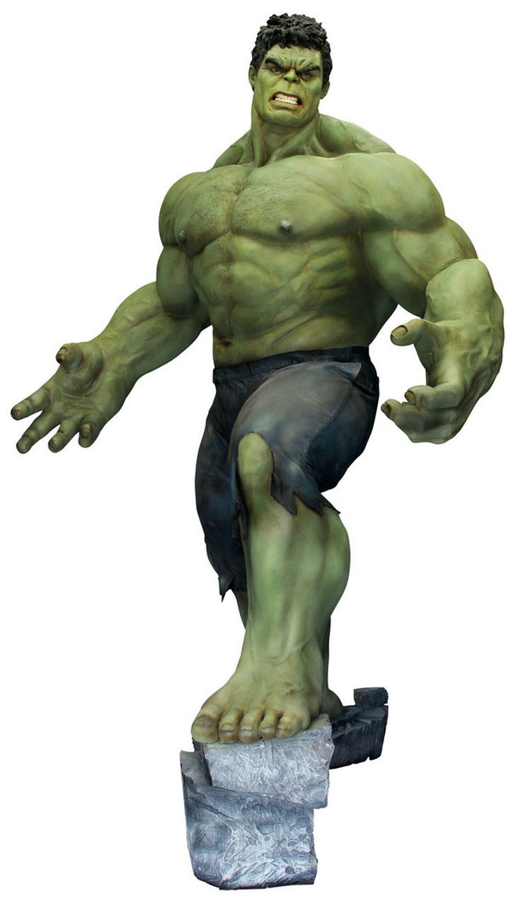 Estátua Hulk (Life Size): Vingadores (Avengers) (Escala 1/1)