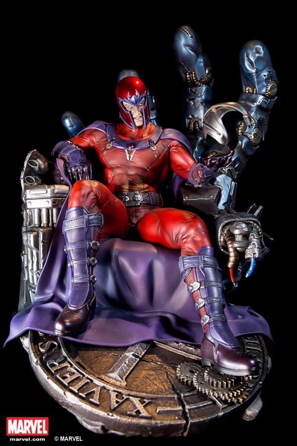 Estátua Magneto Trono de Sentinela X-Men Man Marvel Comics Escala 1/4 Format Premium  - XM Studios - CD