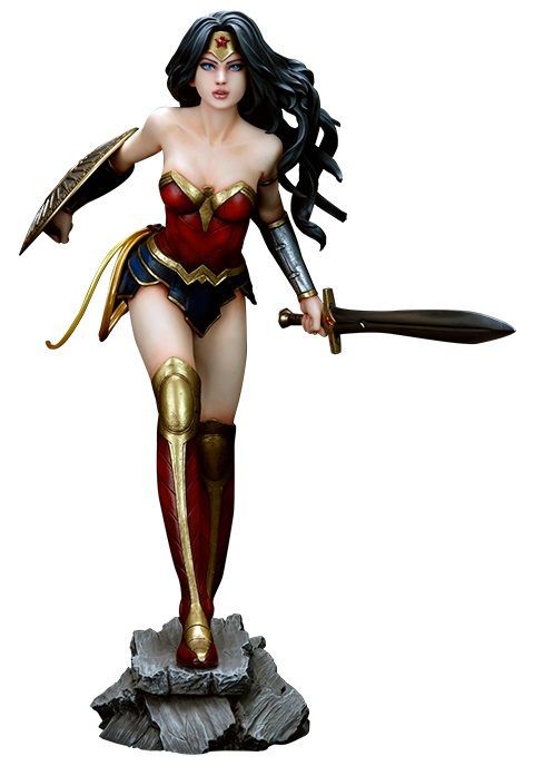 Estátua Mulher-Maravilha (Wonder Woman): Fantasy Figure Gallery (by Luis Royo) Escala 1/6 - Yamato USA