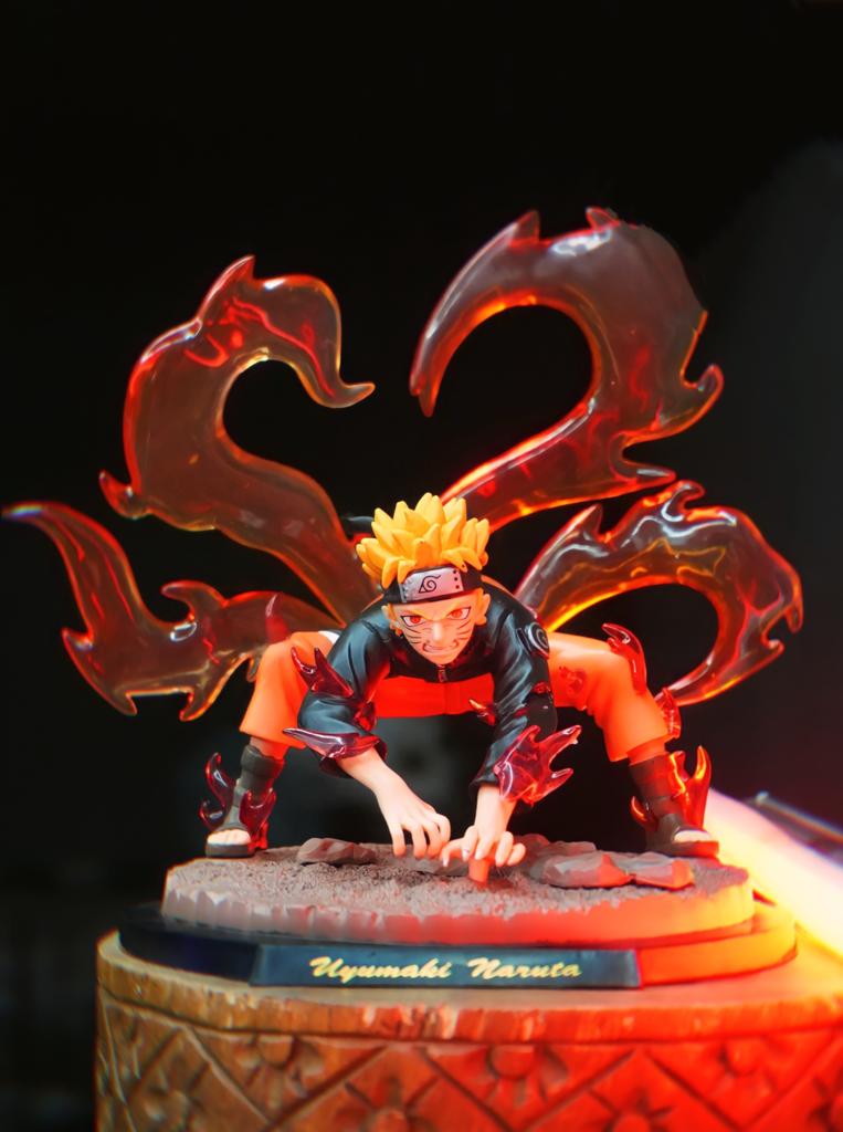 Estátua Naruto Modo Manto de 4 Caudas Kurama: Naruto Shippuden