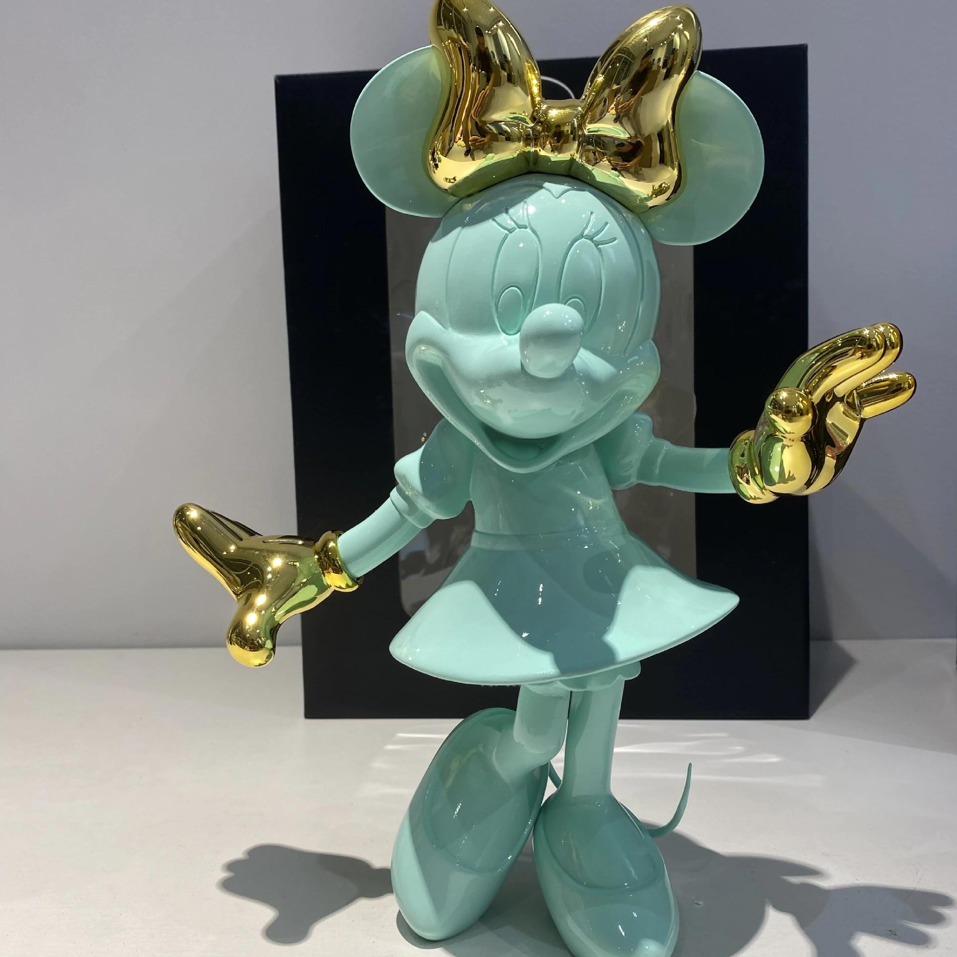 Estátua Prime Minnie Mouse: Mickey e Minnie Mouse Verde 30cm Disney - MKP