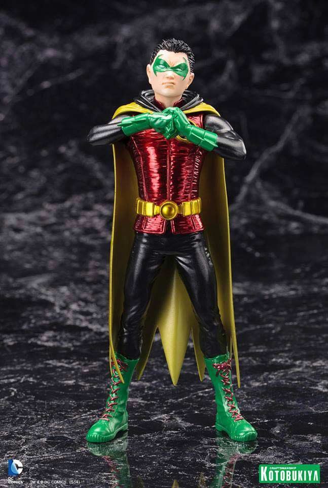 Estátua Robin Damian Wayne: DC Comics Os Novos 52 (New 52) Artfx+ Statue Escala 1/10 - Kotobukiya