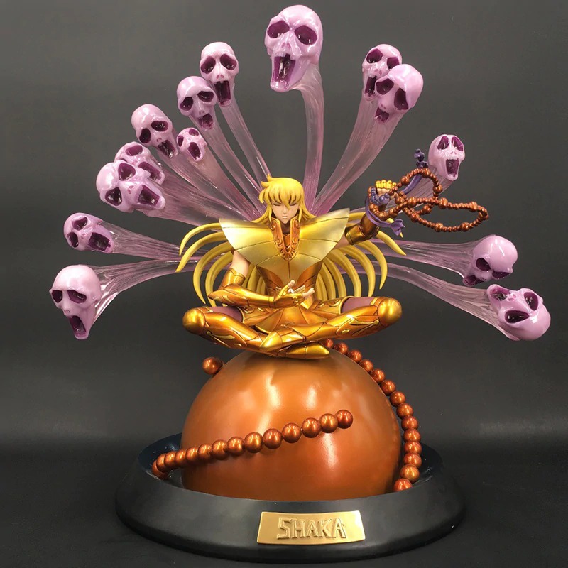 Estátua Shaka de Virgem Invocação dos Espíritos Malignos: Os Cavaleiros do Zodíaco Saint Seiya Anime Manga