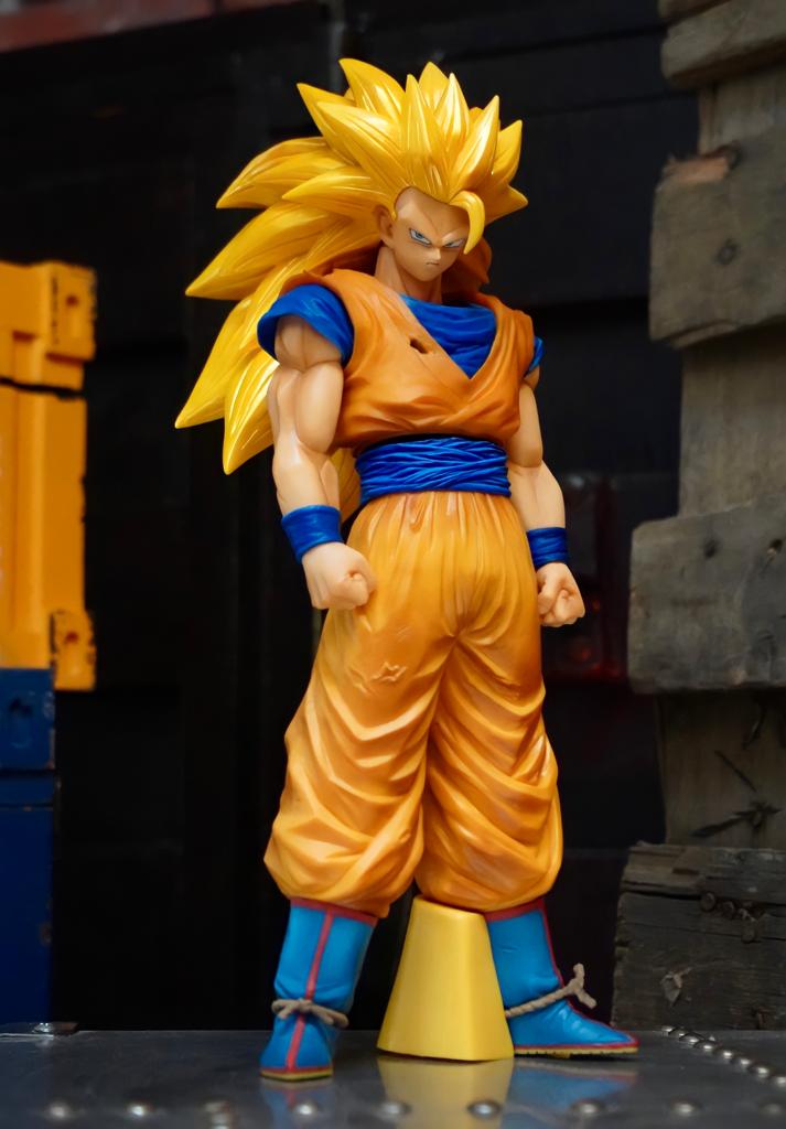 Estátua Son Goku Super Sayajin 3: Dragon Ball Z - Hand Made Toys - Toyshow  Tudo de Marvel DC Netflix Geek Funko Pop Colecionáveis