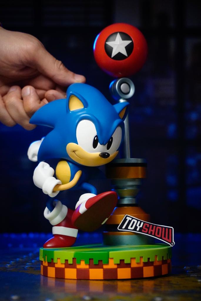 Estátua Sonic The Hedgehog Green Hill Zone Diorama Standart Edition  TF008 - Fist 4 Figure