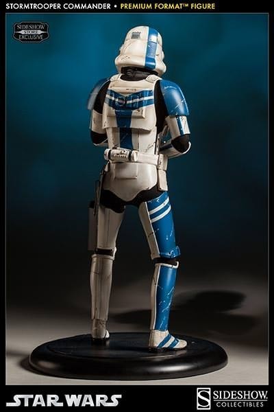 Estátua Stormtrooper Commander: Star Wars Premium Format Escala 1/4 - Sideshow - CG