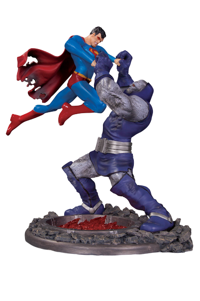 PRÉ VENDA: Estátua Superman vs Darkseid (3rd Edition Battle) - DC Direct