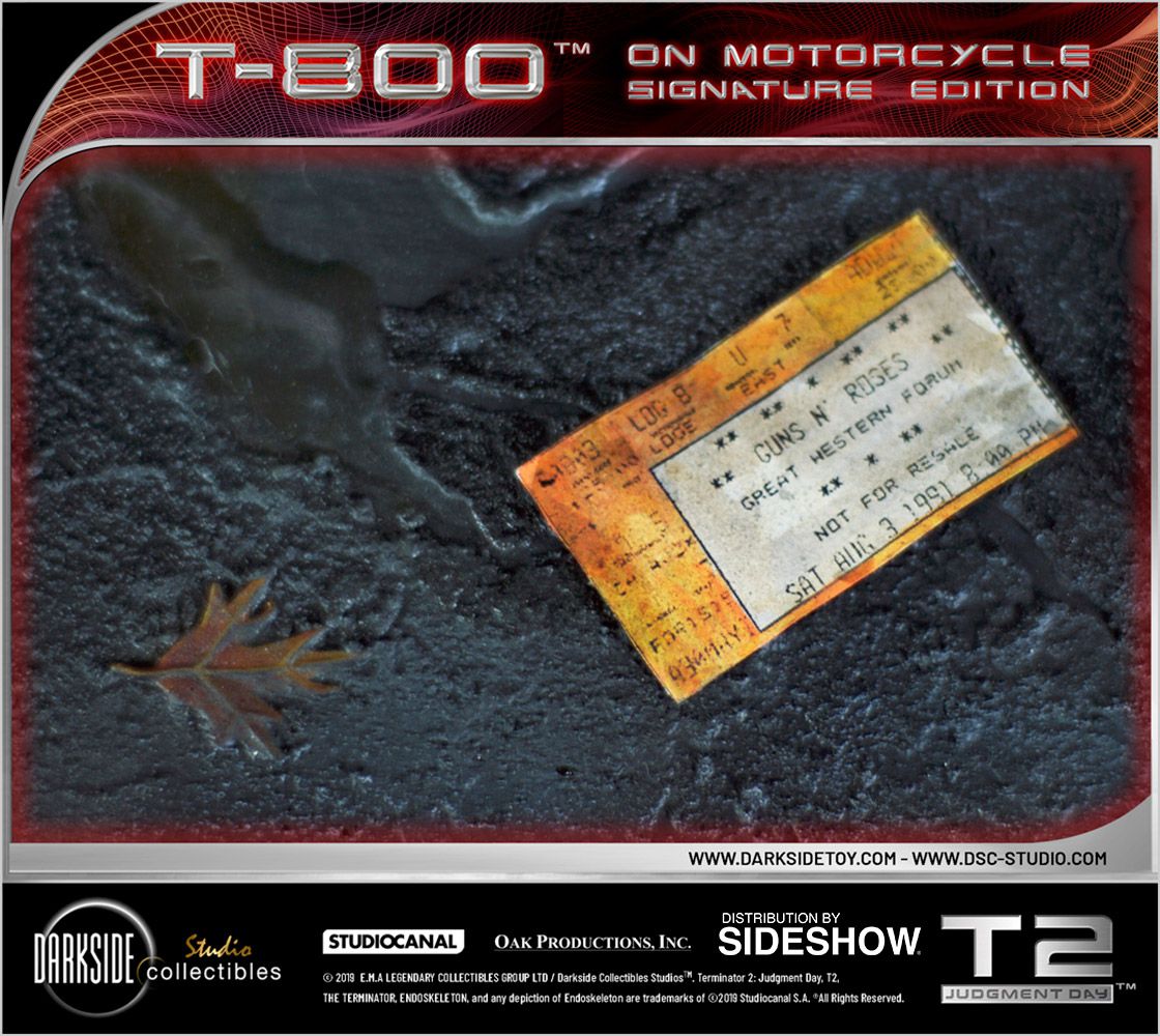 PRÉ VENDA: Estátua T-800 On Motorcycle: O Exterminador do Futuro (The Terminator) Escala 1/4 - DarkSide Collectibles