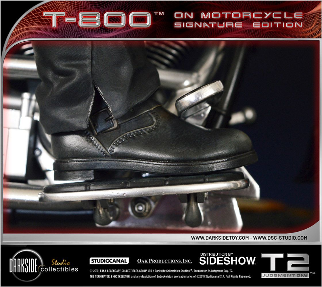 PRÉ VENDA: Estátua T-800 On Motorcycle: O Exterminador do Futuro (The Terminator) Escala 1/4 - DarkSide Collectibles