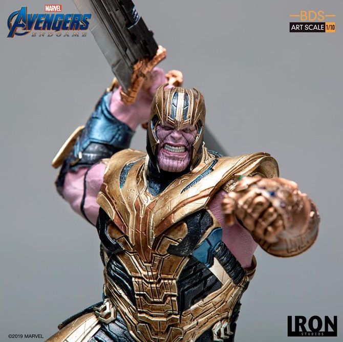 Estátua Thanos: Vingadores Ultimato (Avengers End Game) BDS Art (Escala 1/10) - Iron Studios