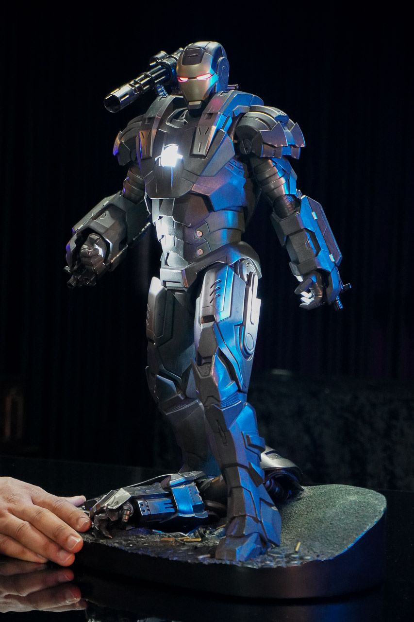 Estátua War Machine (Maquette): Homem de Ferro 2 (Iron Man 2) - Sideshow Collectibles