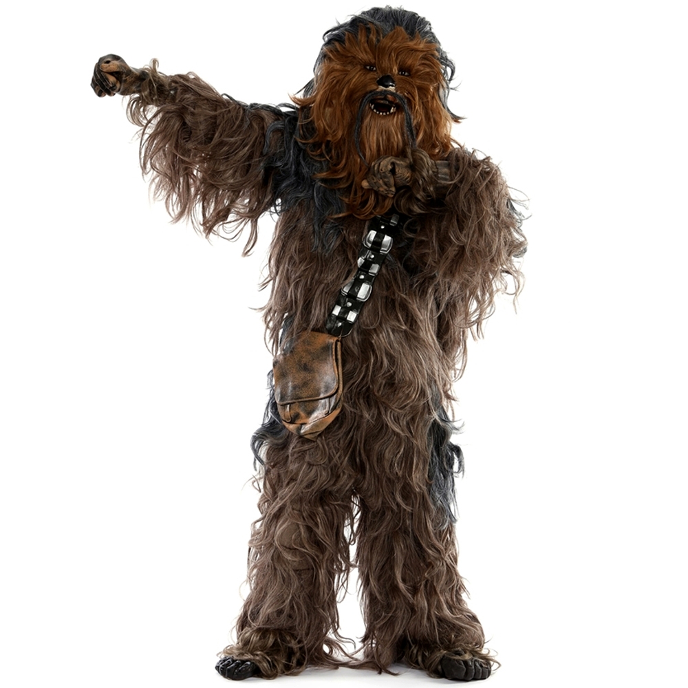 Fantasia Chewbacca Star Wars Guerra nas Estrelas: Star Wars Disney Carnaval Cosplay - MKP