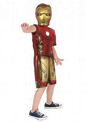 Fantasia Infantil Homem de Ferro (Iron Man) Curta