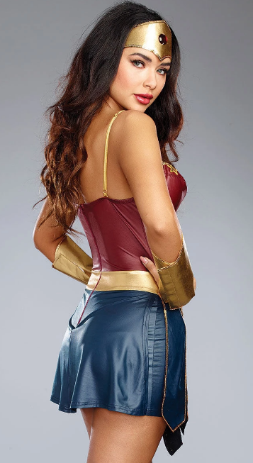 Fantasia Mulher Maravilha Wonder Woman DC Comics - MKP