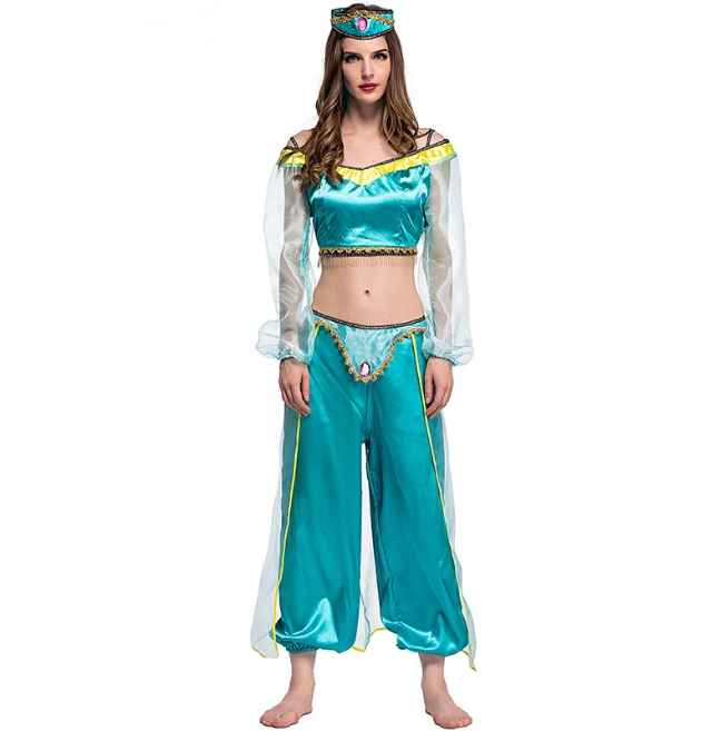 Fantasia Princesa Jasmine: Aladdin Disney - MKP