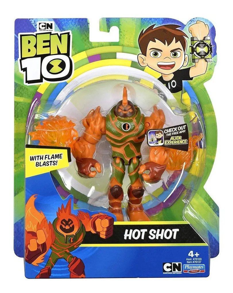 Figura de Ação Hot Shot - Ben 10 - Sunny