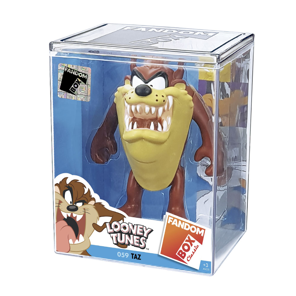 Figure Boneco Vinil Taz: Looney Tunes #059 - Fandom Box