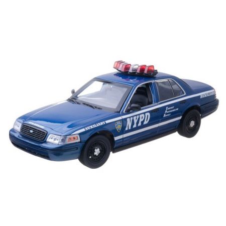 Ford Crown Azul NYPD - Greenlight