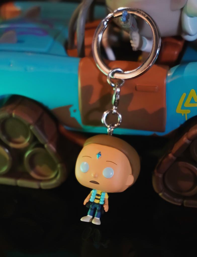 Funko Pocket Pop Keychains Chaveiro Death Crystal Morty: Rick And Morty