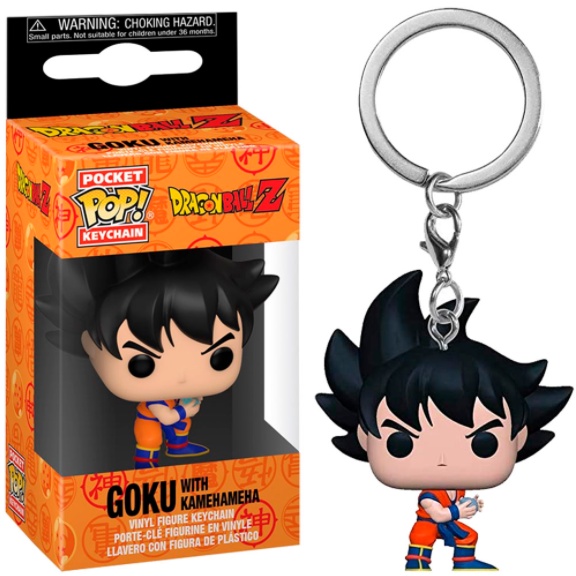 Funko Pocket Pop Keychains Chaveiro Goku With Kamehameha: Dragon Ball Z - Funko