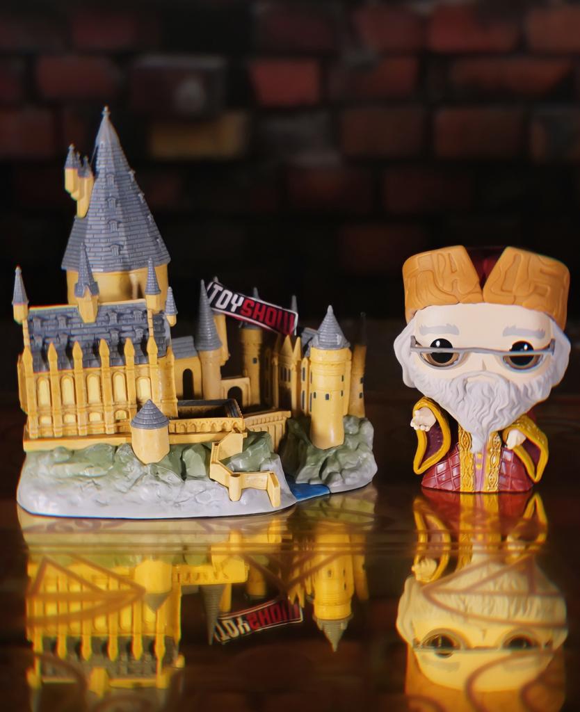Funko Pop! Albus Dumbledore with Hogwarts: Harry Potter Edição Especial #27 - Funko