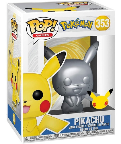 Funko Pop! Pikachu: Pokémon Edição Limitada Limited Edition #353 - Funko