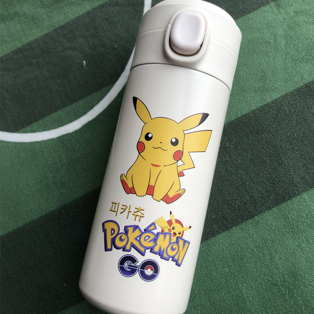 Garrafa Térmica Aço Inox Cute Pikachu: Pokémon 450ml - MKP